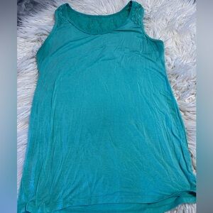 Motherhood Maternity Aqua Sleeveless Top